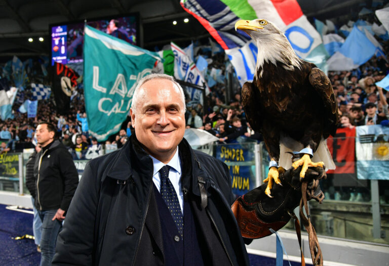 Claudio Lotito Il Presidente Della Lazio Celebra I Anni Del Club