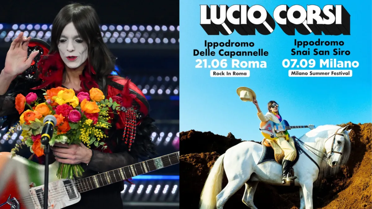 Lucio Corsi live 2025: date e biglietti per Rock in Roma e Milano Summer Festival