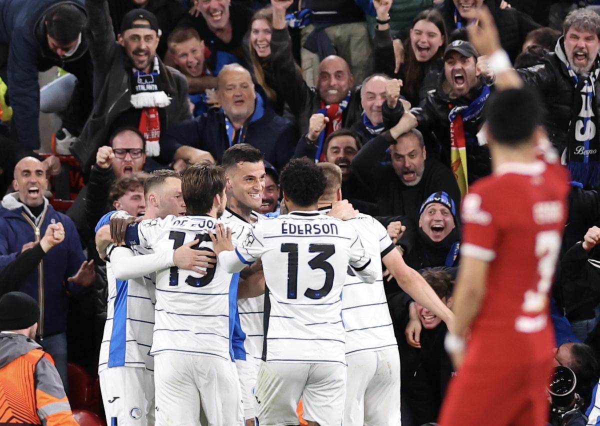 Impresa dell’Atalanta ad Anfield: Liverpool battuto 0-3 e semifinale vicina! Cronaca e tabellino