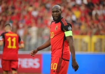 Belgio-Azerbaijan, parte l’inno sbagliato: Lukaku lo fa ripetere