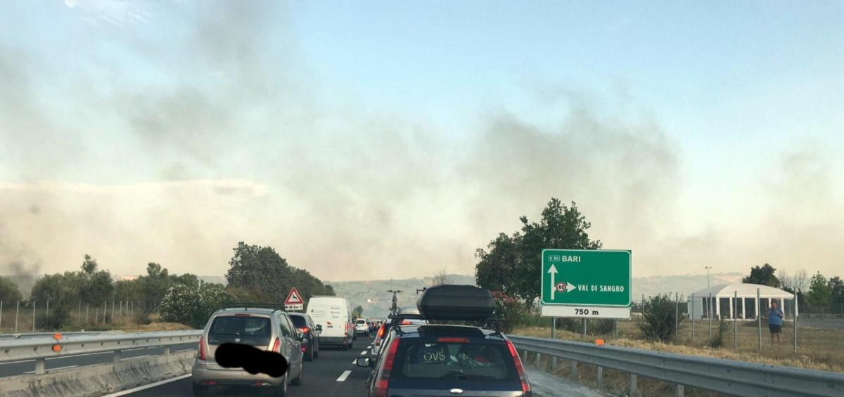 Ascoli Piceno, incidente sull’A14: 5 km di coda e traffico in tilt