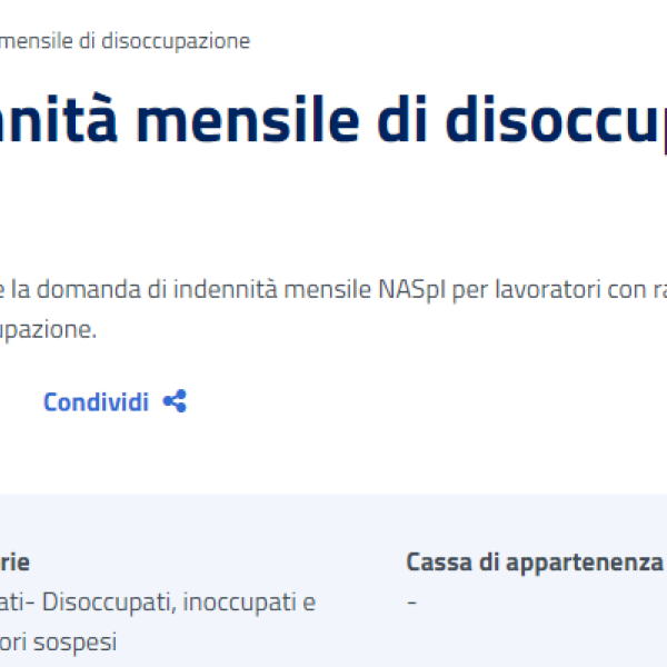 Pagamenti Naspi luglio 2023, quando arrivano? Date accredito Dis-Coll