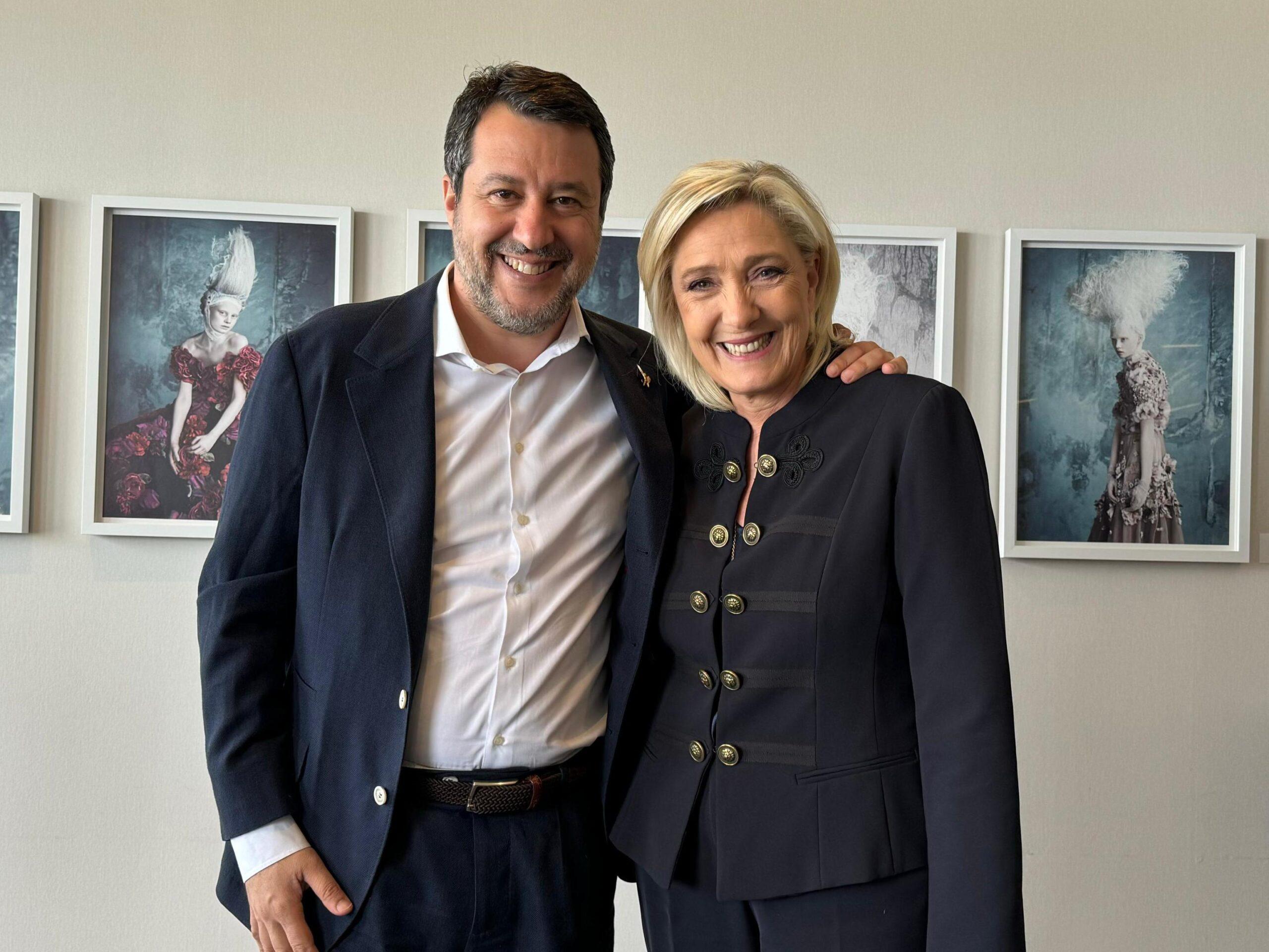 Elezioni Francia 2024, Salvini rompe il silenzio: elogi a Le Pen e bordate all’esultanza di “comunisti e anti-semiti”. E annuncia l’ingresso nei Patrioti di Orban