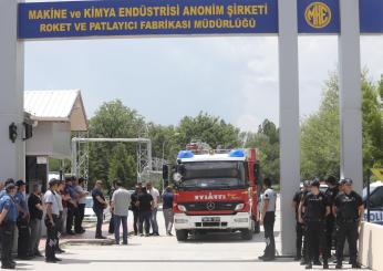 Turchia – Esplosione nella fabbrica di missili: cinque morti. Avviata un’indagine