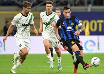 Le ultime speranze salvezza al Mapei Stadium: Sassuolo-Inter dove vederla in Tv e in streaming?