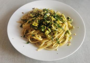 Spaghetti al pistacchio di Bronte: la video ricetta