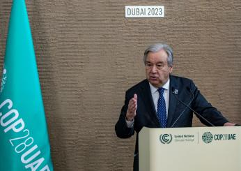 Clima, Guterres alla Cop28: “Viviamo una corsa contro il tempo, bisogna ridurre il riscaldamento globale”