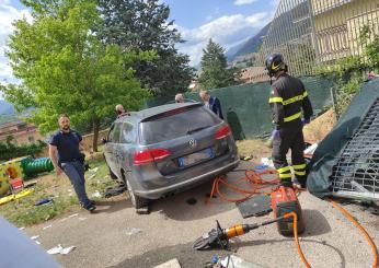 L’Aquila, auto piombata sull’asilo: La proprietaria: “Ho tentato di fermarla”