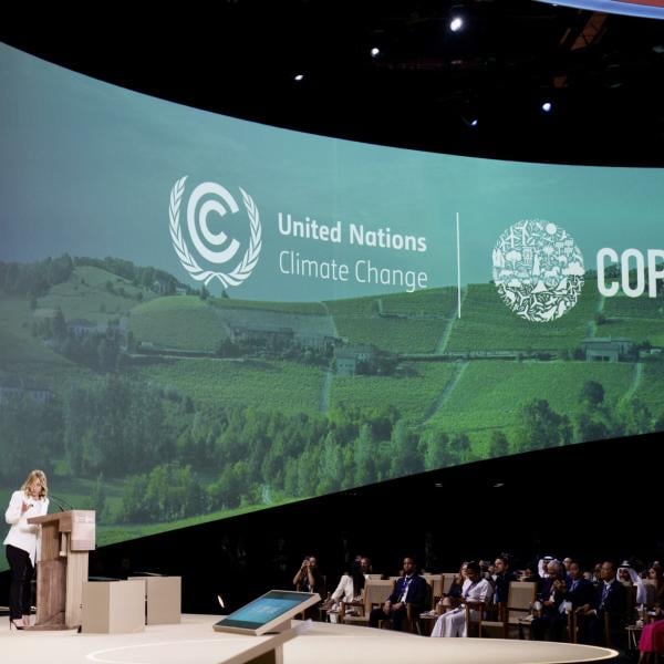 Cop28, Meloni: “Serve una transizione ecologica, non ideologica”