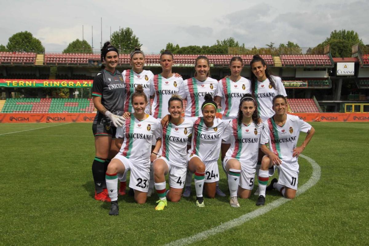 Ternana femminile in Serie B