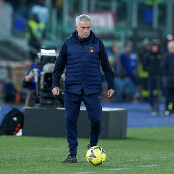 Roma Empoli, Mourinho: “A volte sembra che stiamo per retrocedere in Serie B. Zaniolo è un problema della società”