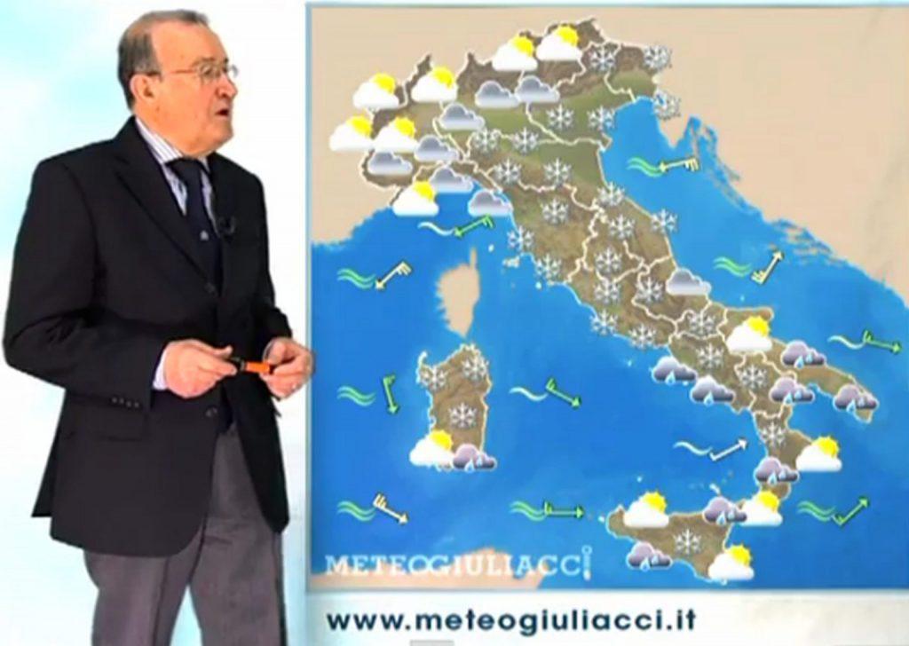 Meteo, Mario Giuliacci: “Martedì 9 e Mercoledì 10 temporali violenti con grandine”