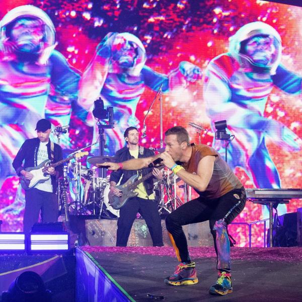 Coldplay a Milano e Napoli, le date del Tour 2023