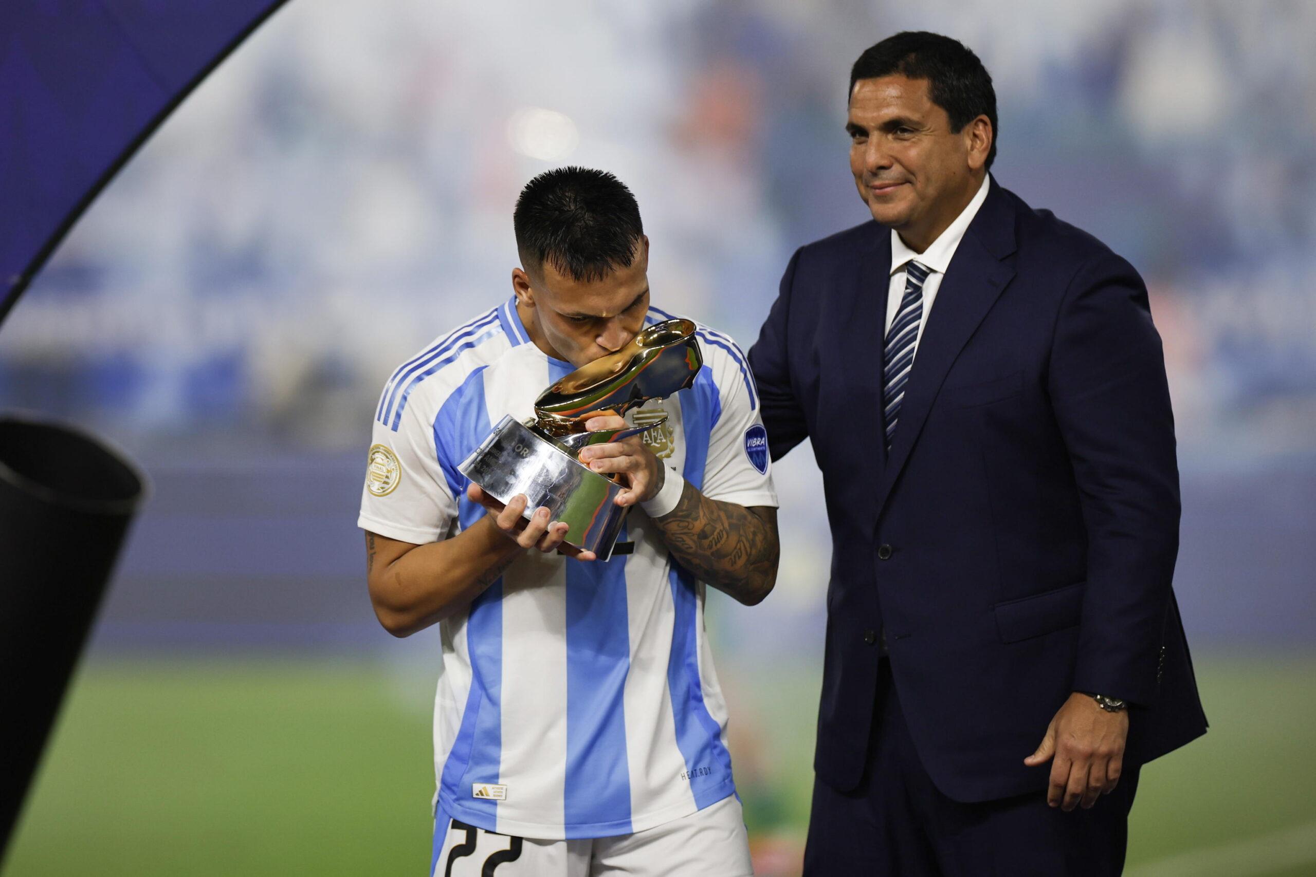 Lautaro Martinez Copa America Paganin