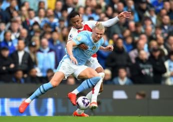 Premier League, Manchester City-Arsenal vale la vetta della classifica: i precedenti della super sfida