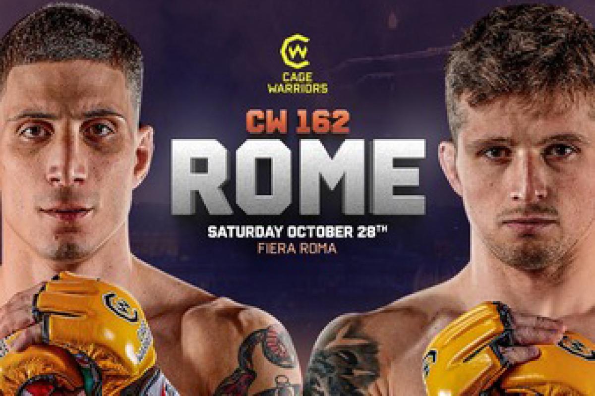 MMA, Cage Warriors 162: è Girlean il re di Roma