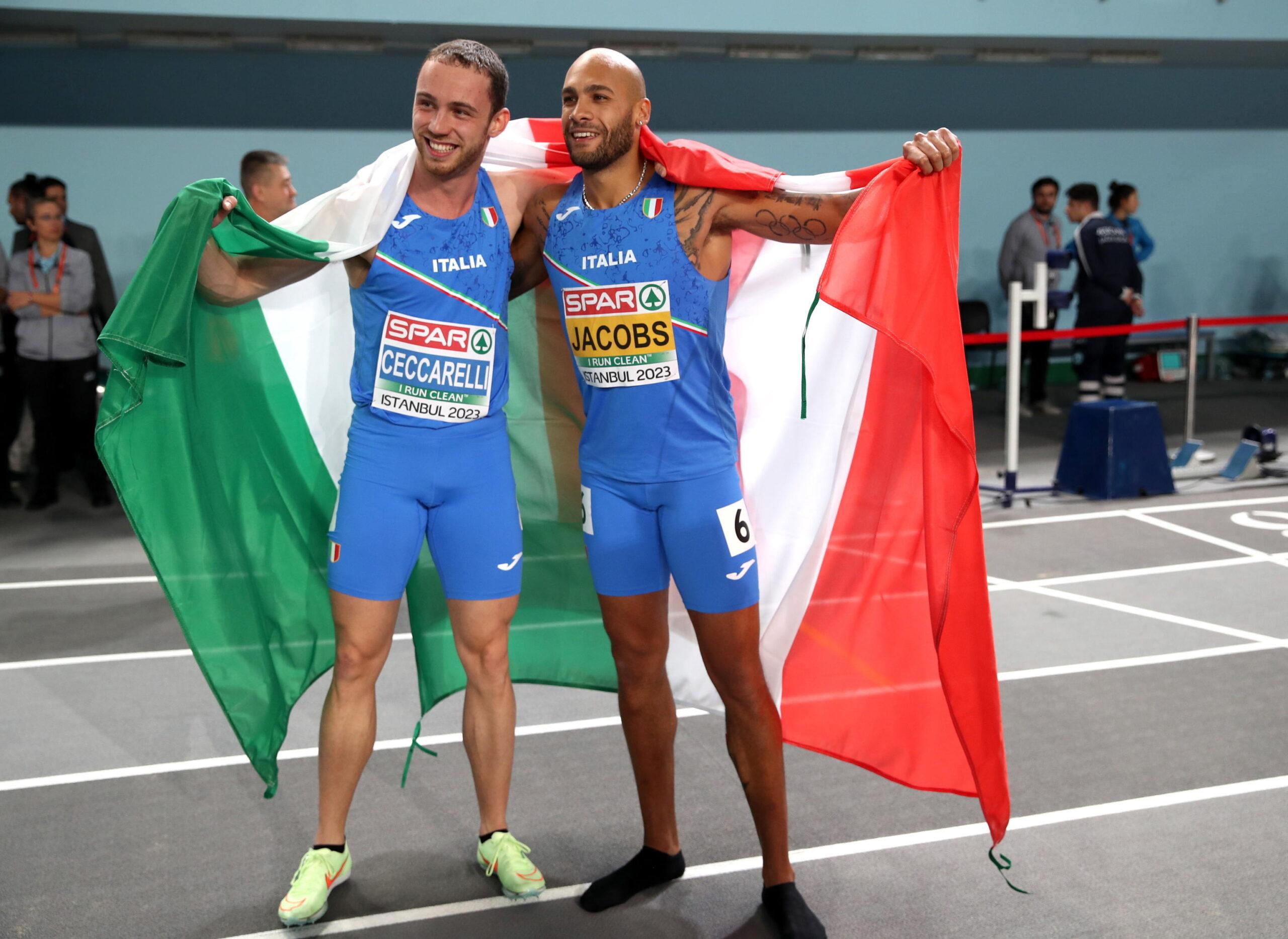 Europei indoor atletica, Ceccarelli: “Ho ricevuto i complimenti da Jacobs. 100 metri? Sono fiducioso”