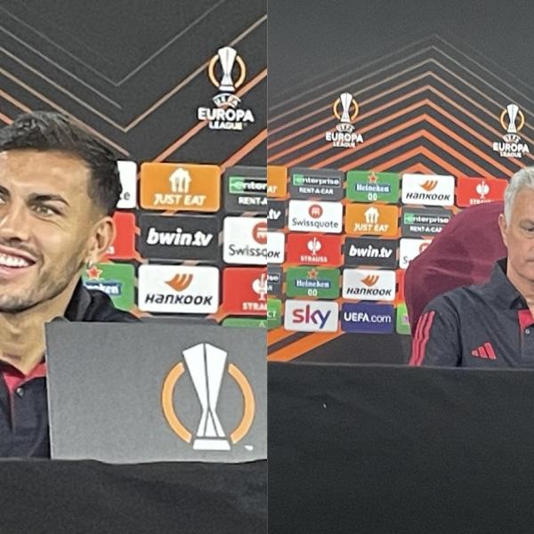 Roma – Servette conferenza stampa Mourinho: “Bove titolare, 4 cambi domani”, Paredes “Fisicamente sto sempre meglio”| VIDEO