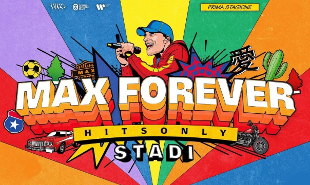 Concerto di Max Pezzali a Roma 2024: scaletta, apertura cancelli, date. Tutto su “Max Forever (Hits Only)” allo Stadio Olimpico