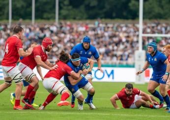 Rugby: scelta la formazione dell’Italia contro il Giappone