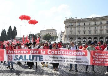 CGIL in piazza per la sanità, Landini: “Oggi è solo l’inizio di una stagione di mobilitazione” | Video