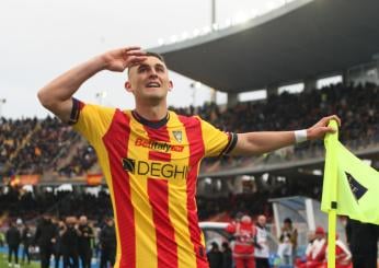 Lecce-Frosinone 2-1, i giallorossi vincono dopo 10 partite. Cronaca e tabellino