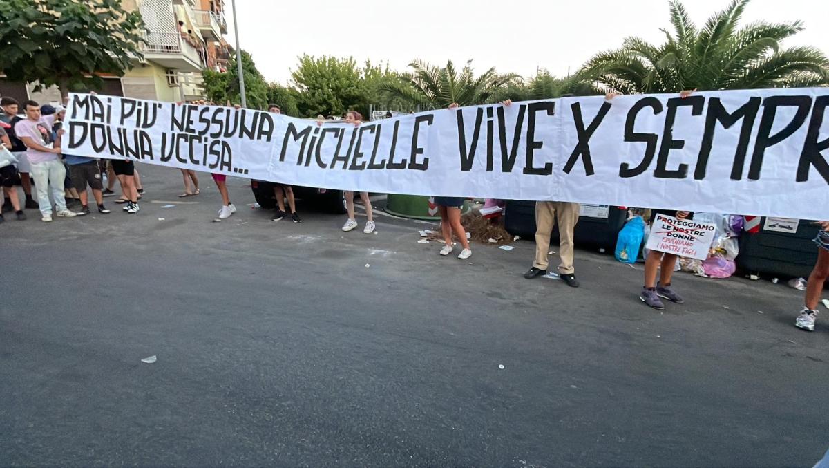 Manifestazione per Michelle Causo, tensione a Primavalle. Famiglia …