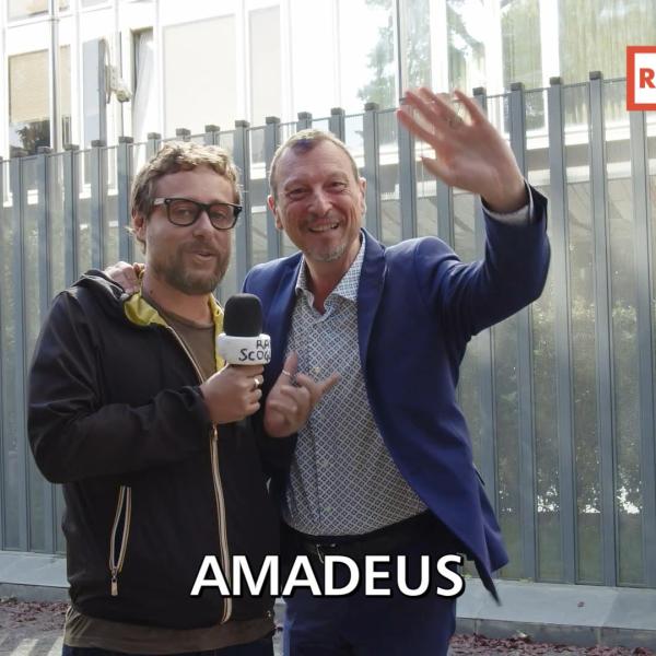 Amadeus a Striscia la Notizia stasera per il caso Fiorello