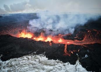 Islanda, l’eruzione del Reykjanes sta rallentando. A Reykjavik la vita torna alla quotidianità