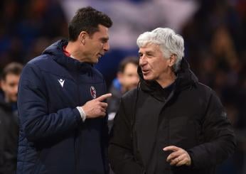 Atalanta-Bologna, Gasperini: “Abbiamo fatto una grande gara”; Thiago Motta: “Champions? Non ci penso neanche”