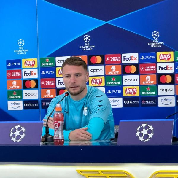 Lazio-Bayern Monaco, Immobile in conferenza stampa: “Daremo tutto, per fermare una delle squadre più forti d’Europa. Io sto bene”