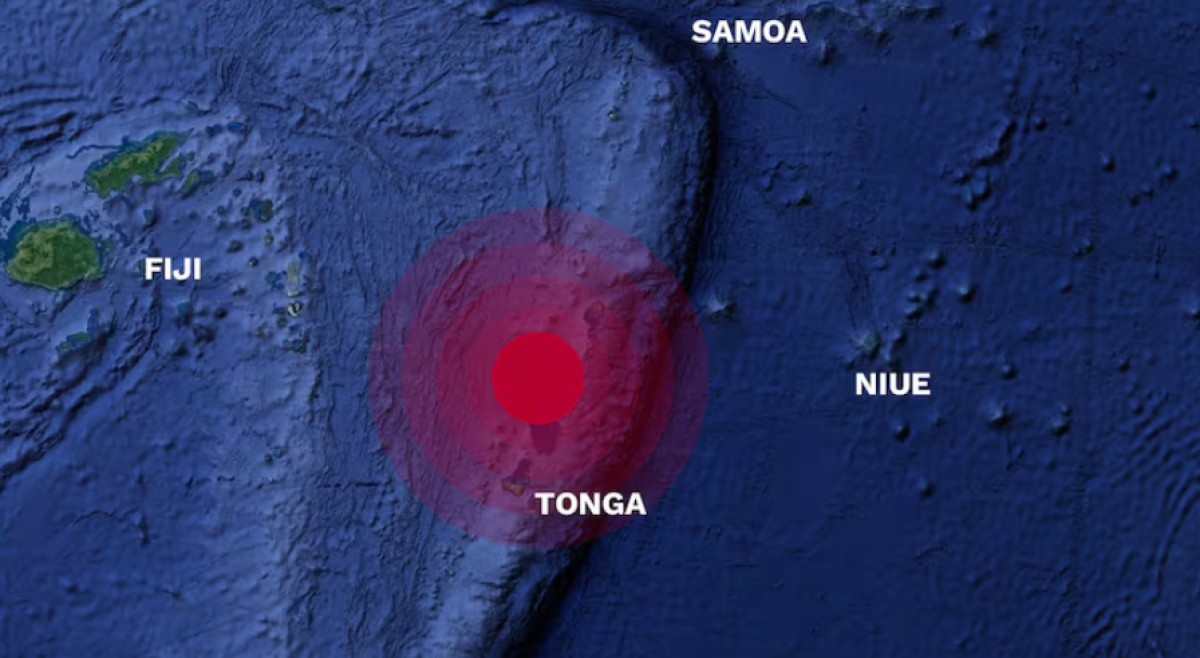 Terremoto a Tonga, vicino alle Fiji, scossa di magnitudo 6.9: rischio tsunami? Evacuati i centri vicino la costa