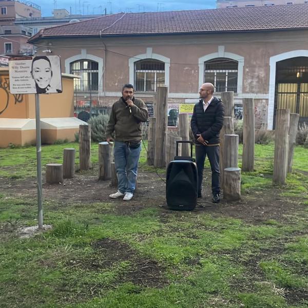 Willy Duarte, il ricordo all’Esquilino: musica e una scultura nei giardini con il suo nome | VIDEO