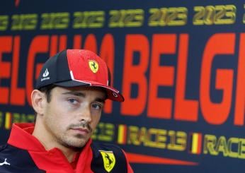 Formula 1, Leclerc in conferenza stampa al GP del Belgio: “Speriamo…