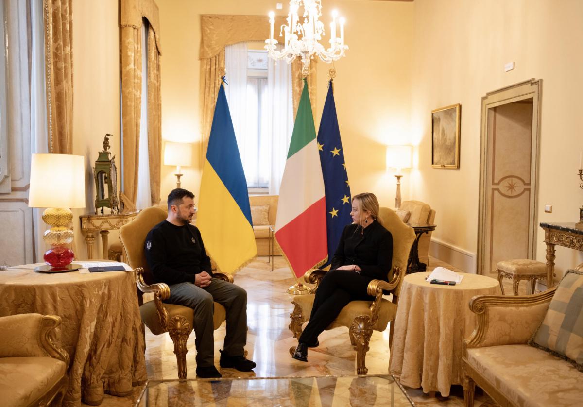 Zelensky a Roma, Meloni: “Alla pace si arriverà quando la Russia fe…