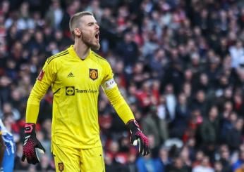 De Gea cerca un club da acquistare: la squadra con cui sta trattando