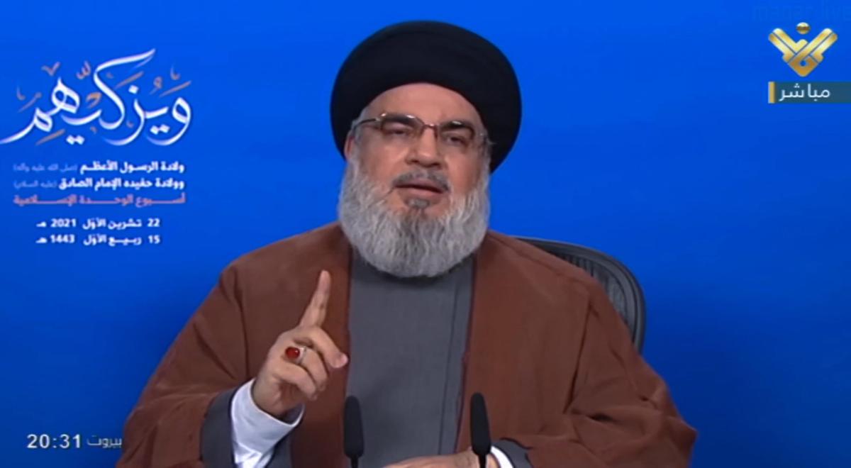 Il leader di Hezbollah, Hassan Nasrallah: “La battaglia contro l’oc…