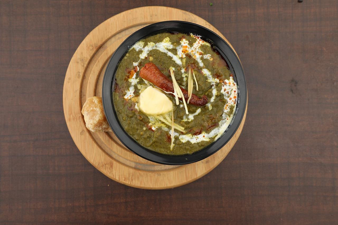 Palak paneer