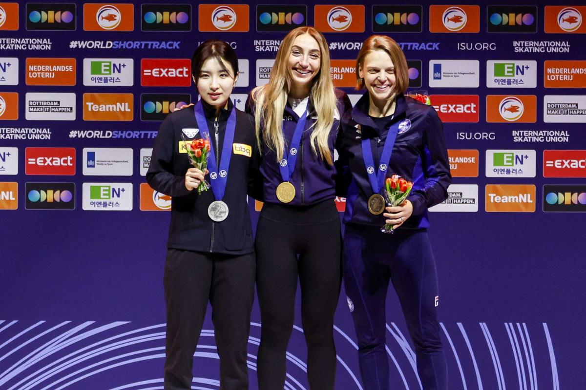 Mondiali short track 2024, Arianna Fontana è bronzo a Rotterdam