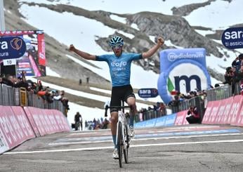 Giro d’Italia 2023, Davide Bais trionfa sul Gran Sasso: altra vitto…