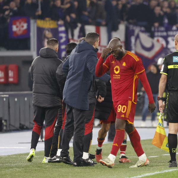 Roma-Fiorentina, Casarin: “Corrette entrambe le espulsioni e Lukaku è stato fortunato”