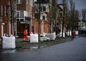 Belgio, Tempesta Henk: forti piogge e allagamenti. Morta una donna morta e 18 evacuati