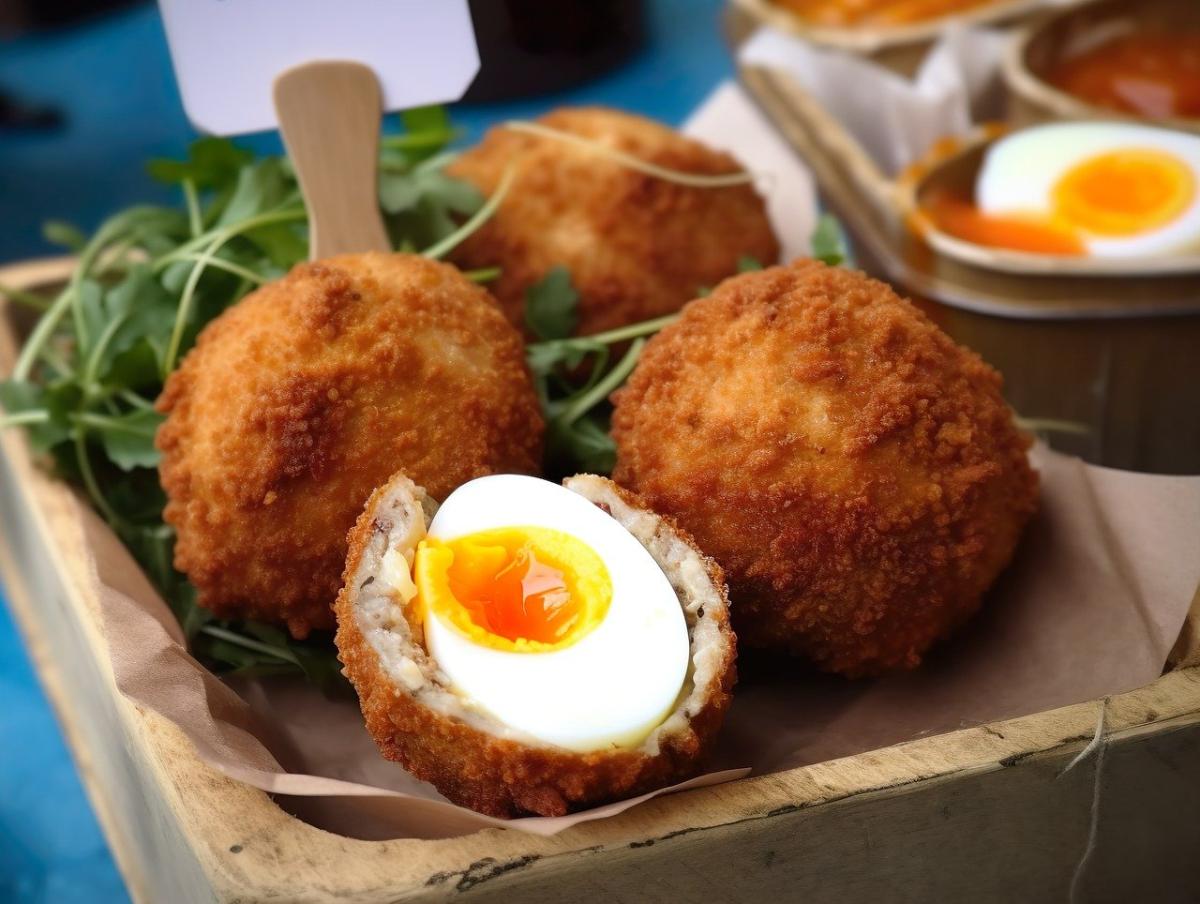 Come si fanno le scotch eggs, uova alla scozzese