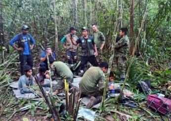 Colombia, quattro bambini sopravvissuti a un incidente aereo