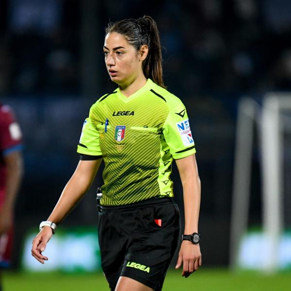 Arbitro donna in Serie A: è Maria Sole Ferrieri Caputi