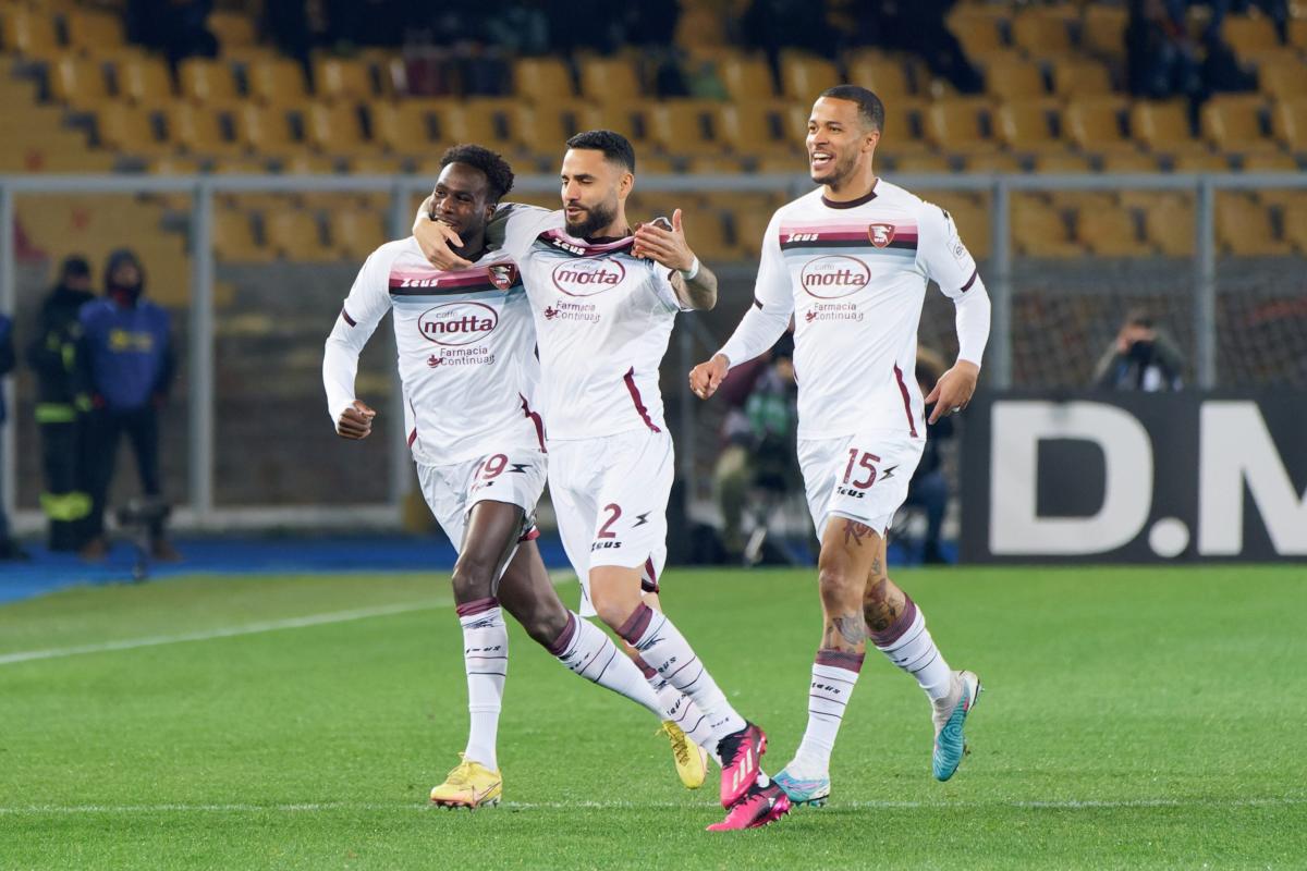 Lecce Salernitana 1-2, i granata tornano alla vittoria dopo 3 mesi