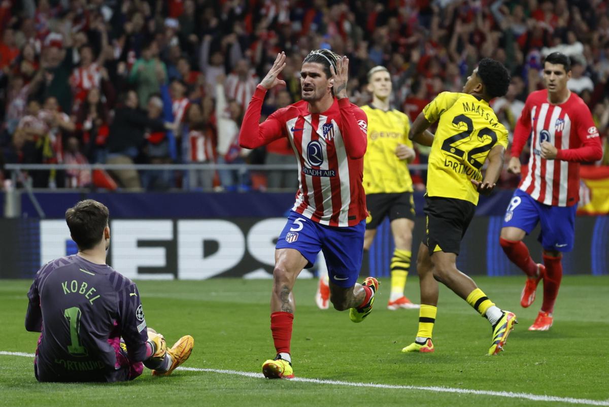 Champions League 23/24, quarti di finale: dove vedere la partita di ritorno tra Borussia Dortmund-Atletico Madrid in Tv e in streaming?