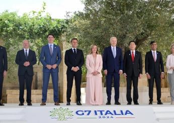 G7 Puglia 2024, conclusi lavori: i leader adottano la dichiarazione finale. Meloni: “Impegni reali e concreti”