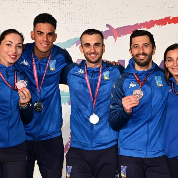 Europei Scherma, oro per Garozzo, argento Marini e Fiamingo