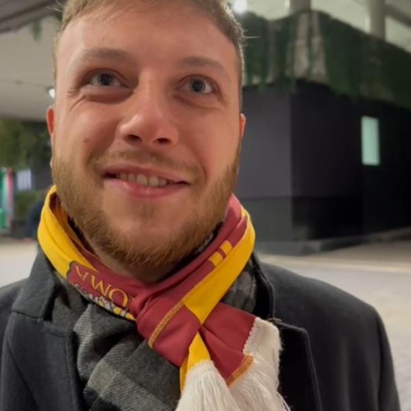 Roma spareggi di Europa League per gli ottavi, i tifosi giallorossi: “Non temiamo avversari” | Video